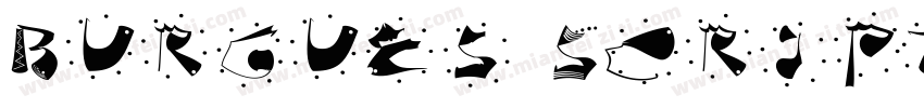 Burgues Script or Balet字体转换